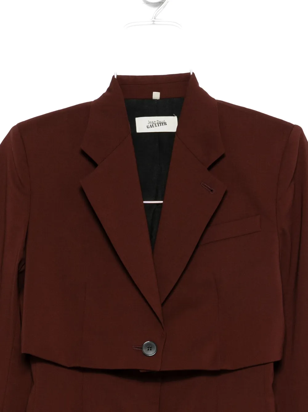 Pre-owned Jean Paul Gaultier 2010s Long-sleeve Blazer In Red