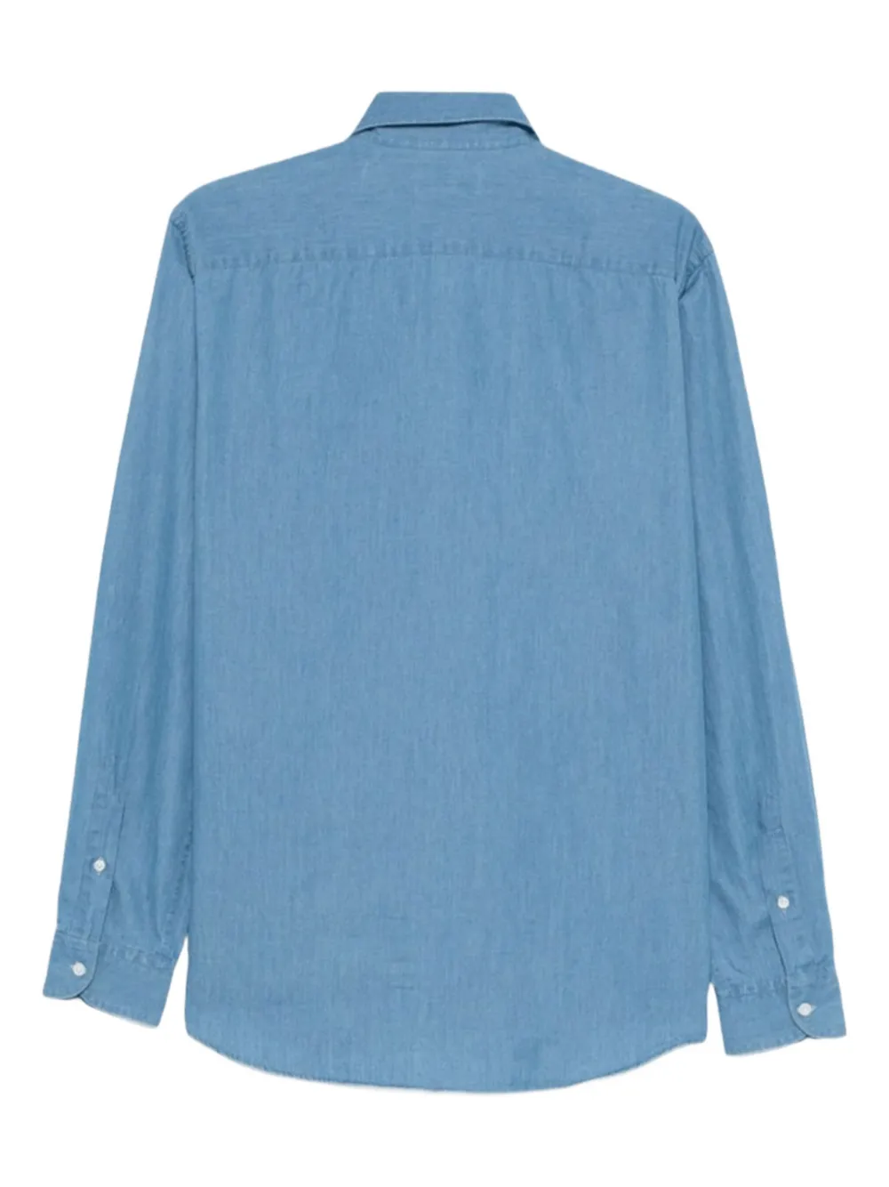 Fay french collar button-down shirt - Blauw
