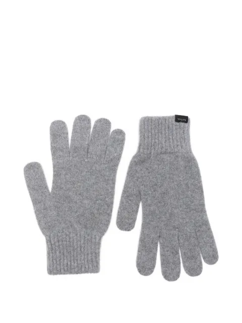Paul Smith ribbed-trim gloves