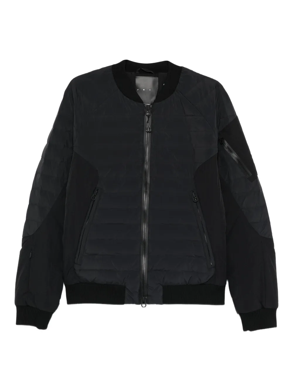 JG1 quilted zip-up jacket | negro | Image 1