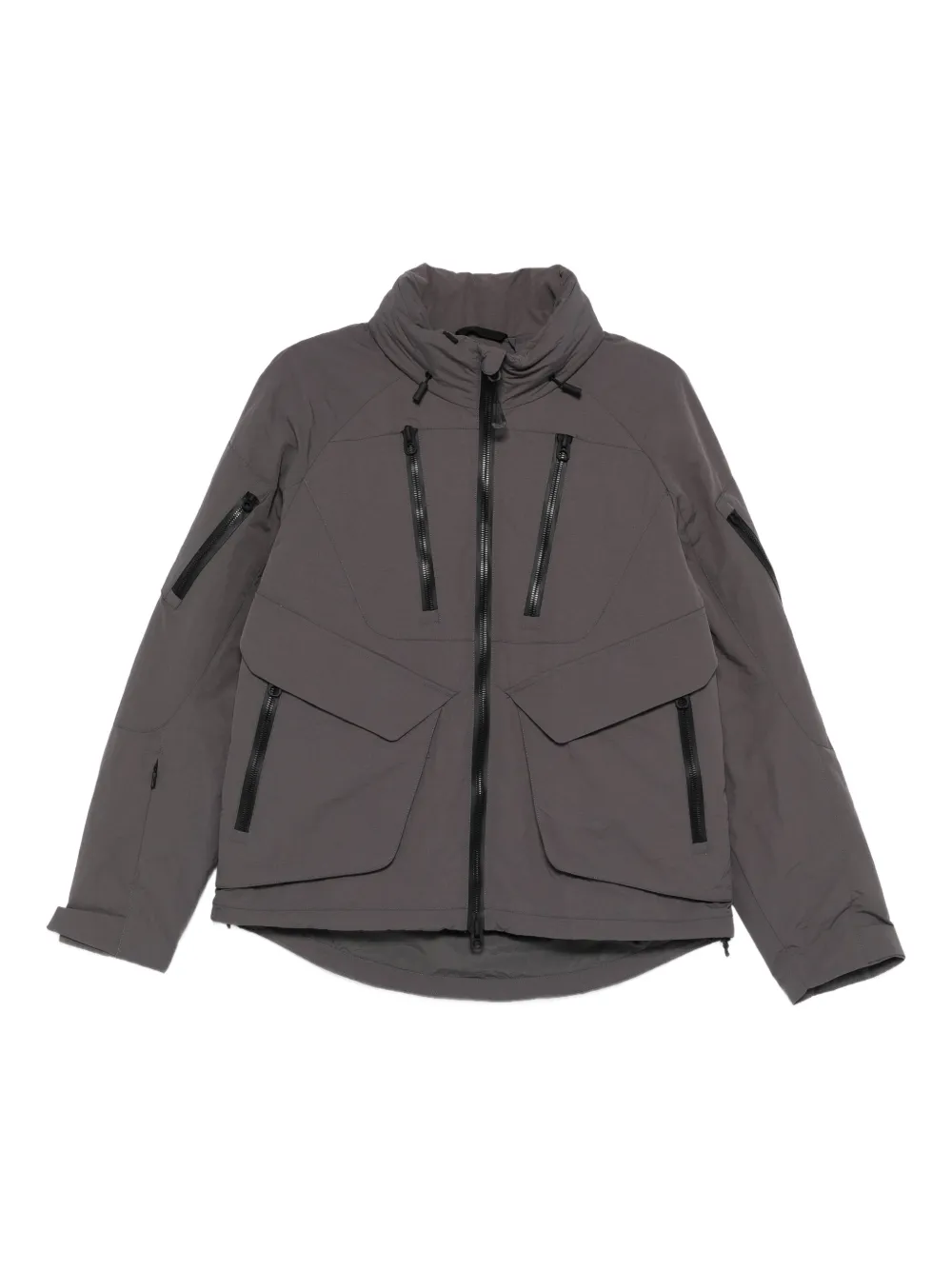 JG1 zip-up pockets jacket | Grey | Image 1