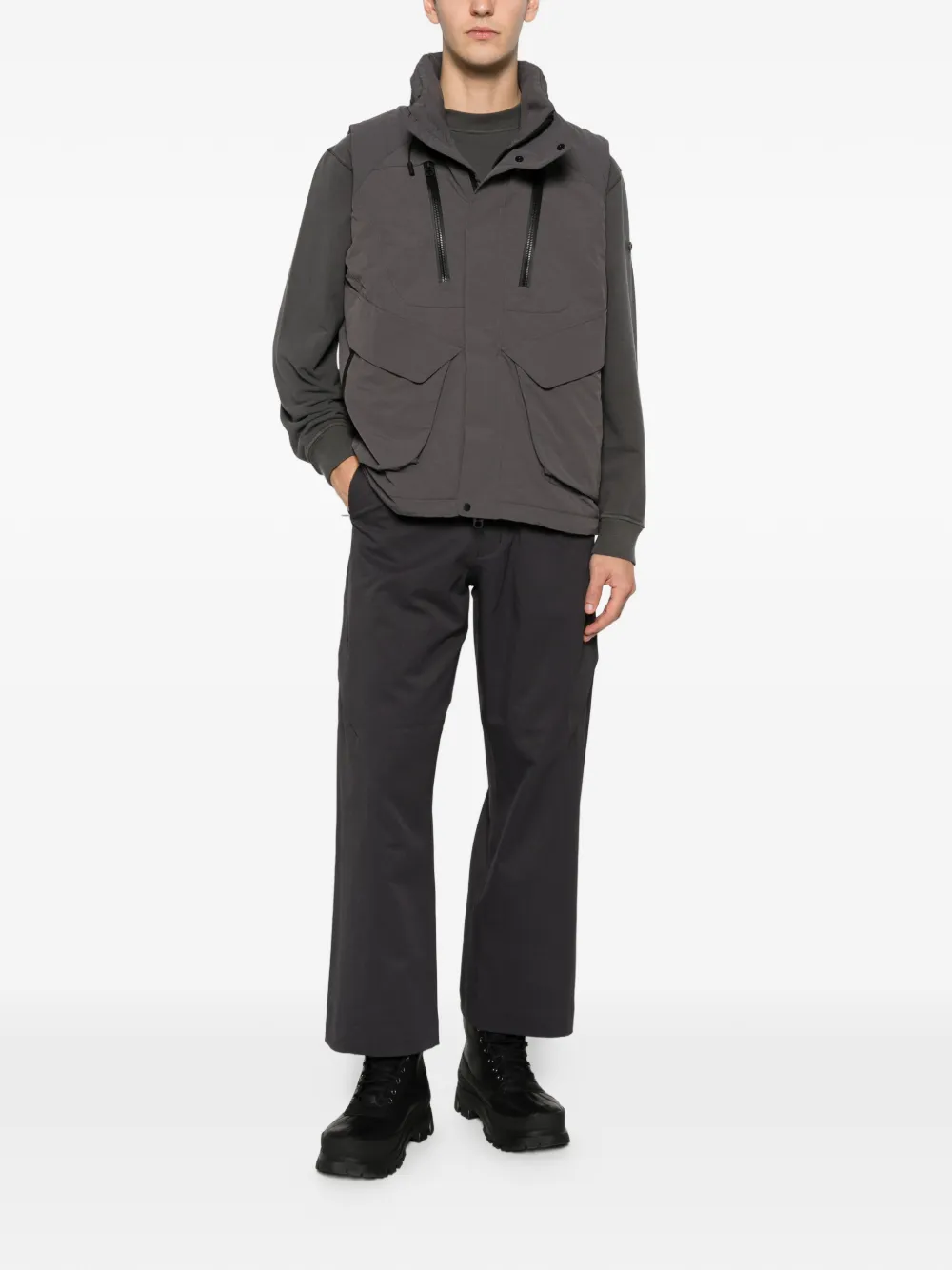 JG1 Colete com zíper e bolso | Coletes | Image 2