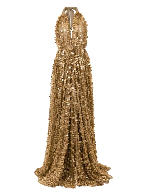 SANA OSMANI Divina sequin maxi dress