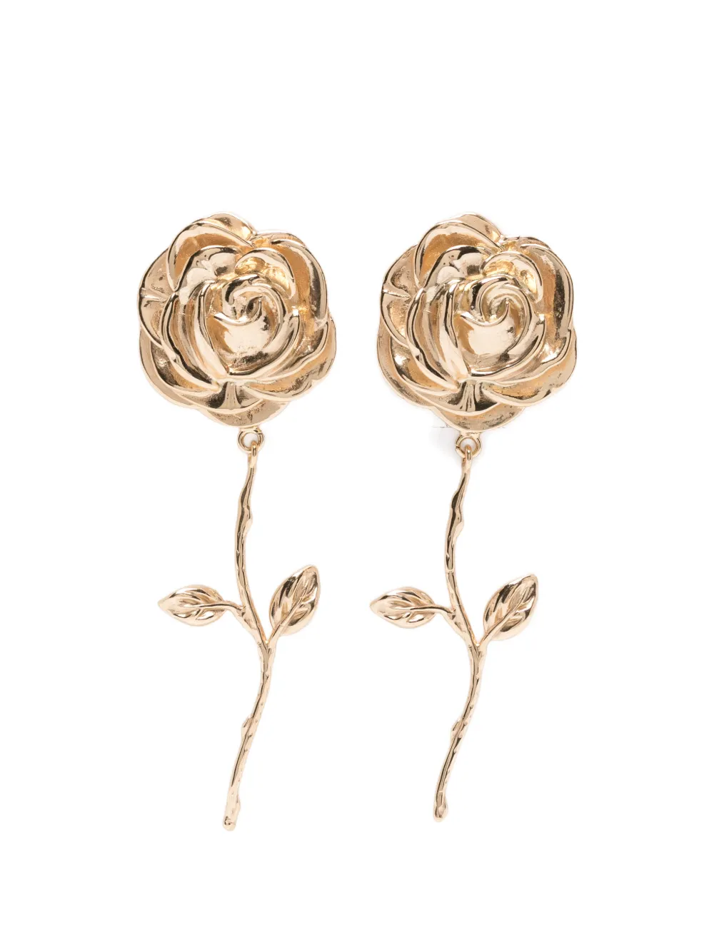 Magda Butrym rose earrings - Oro