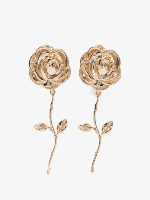 Magda Butrym rose earrings