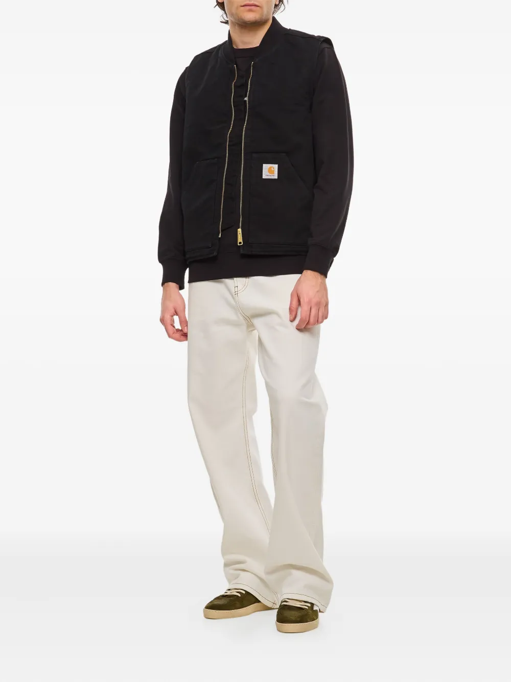 Carhartt WIP quilted front-zip gilet | Chalecos | Image 2