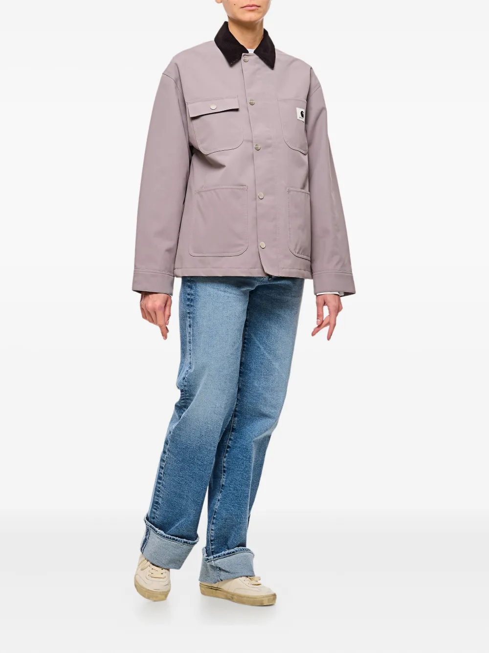 Carhartt WIP breast pocket velvet collar jacket | Military Jackets | Image 2