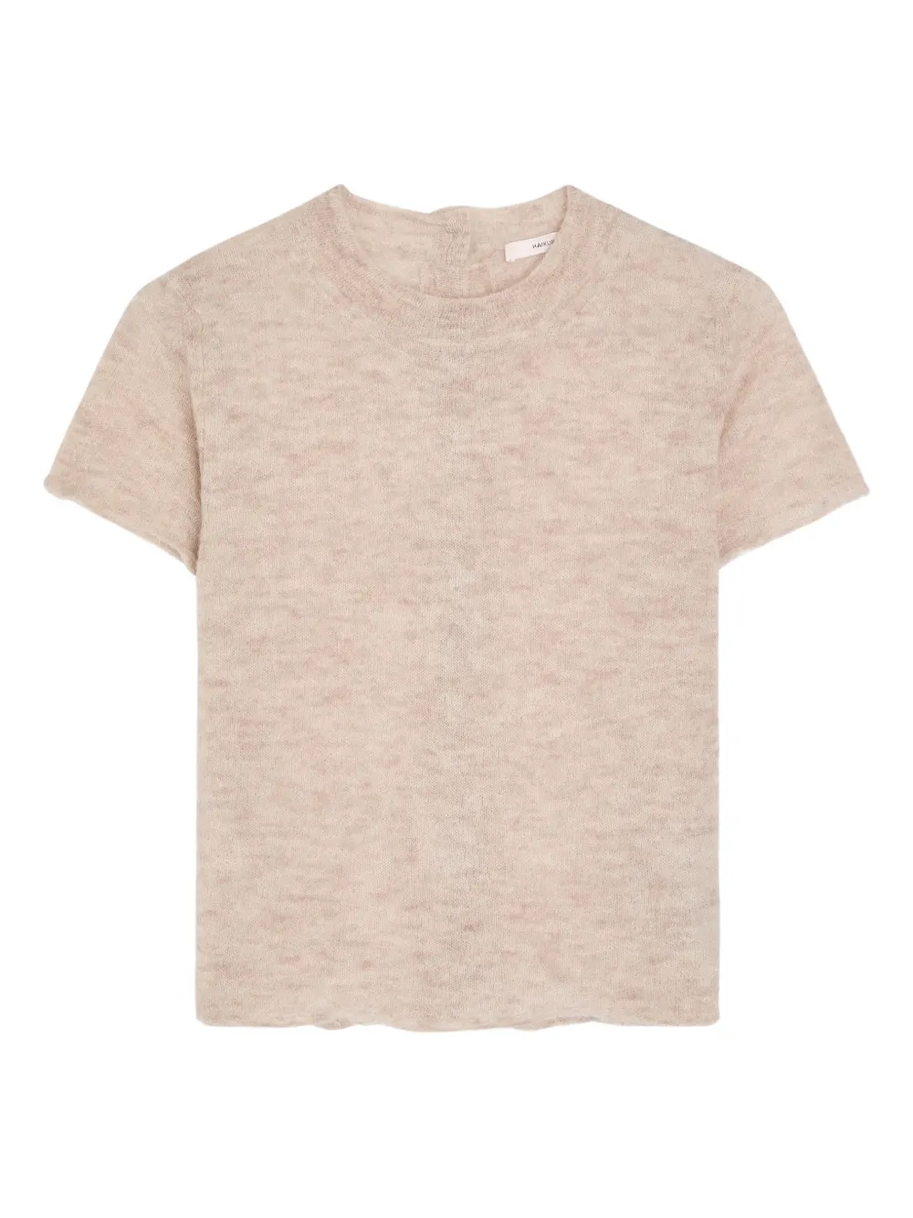 Haikure short-sleeve crew-neck T-shirt - Toni neutri