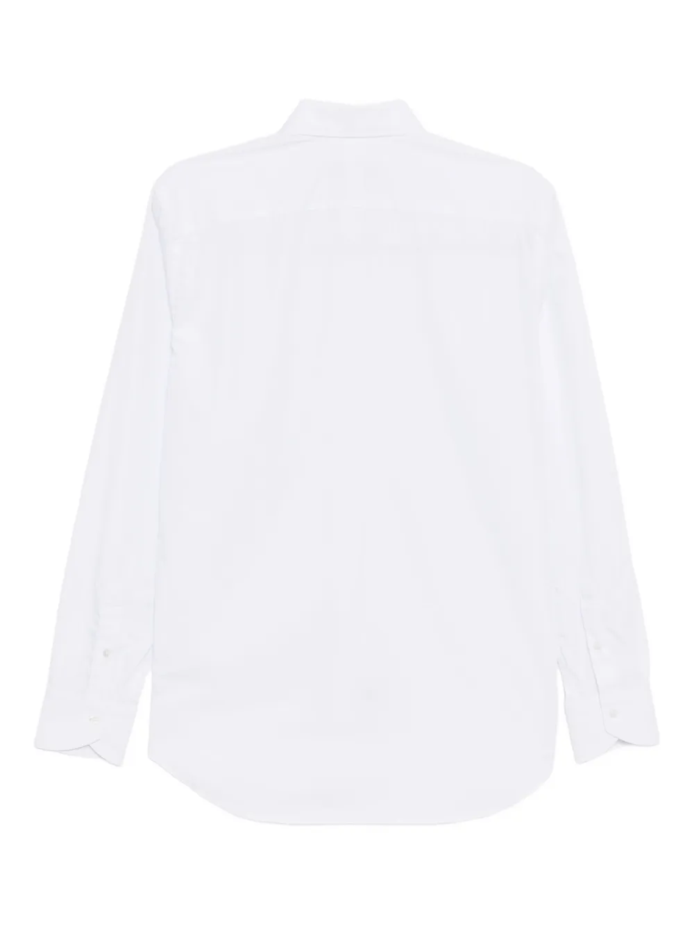 Canali Nuvola katoenen overhemd - Wit