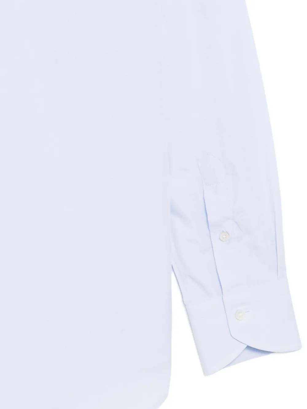 Canali Nuvola Cotton Shirt In Blue