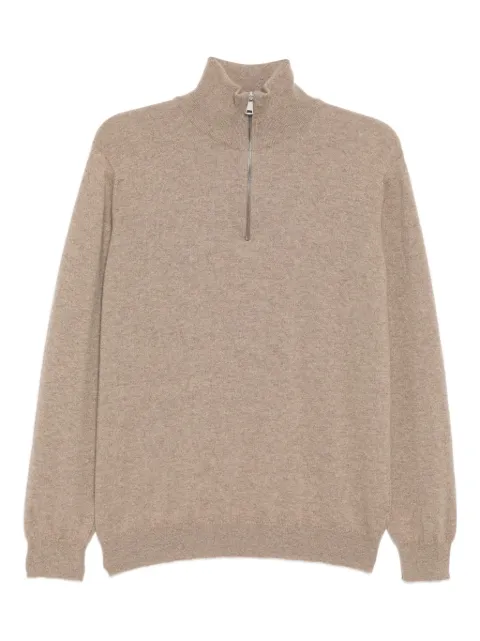 Begg x Co Heriot zipped jumper