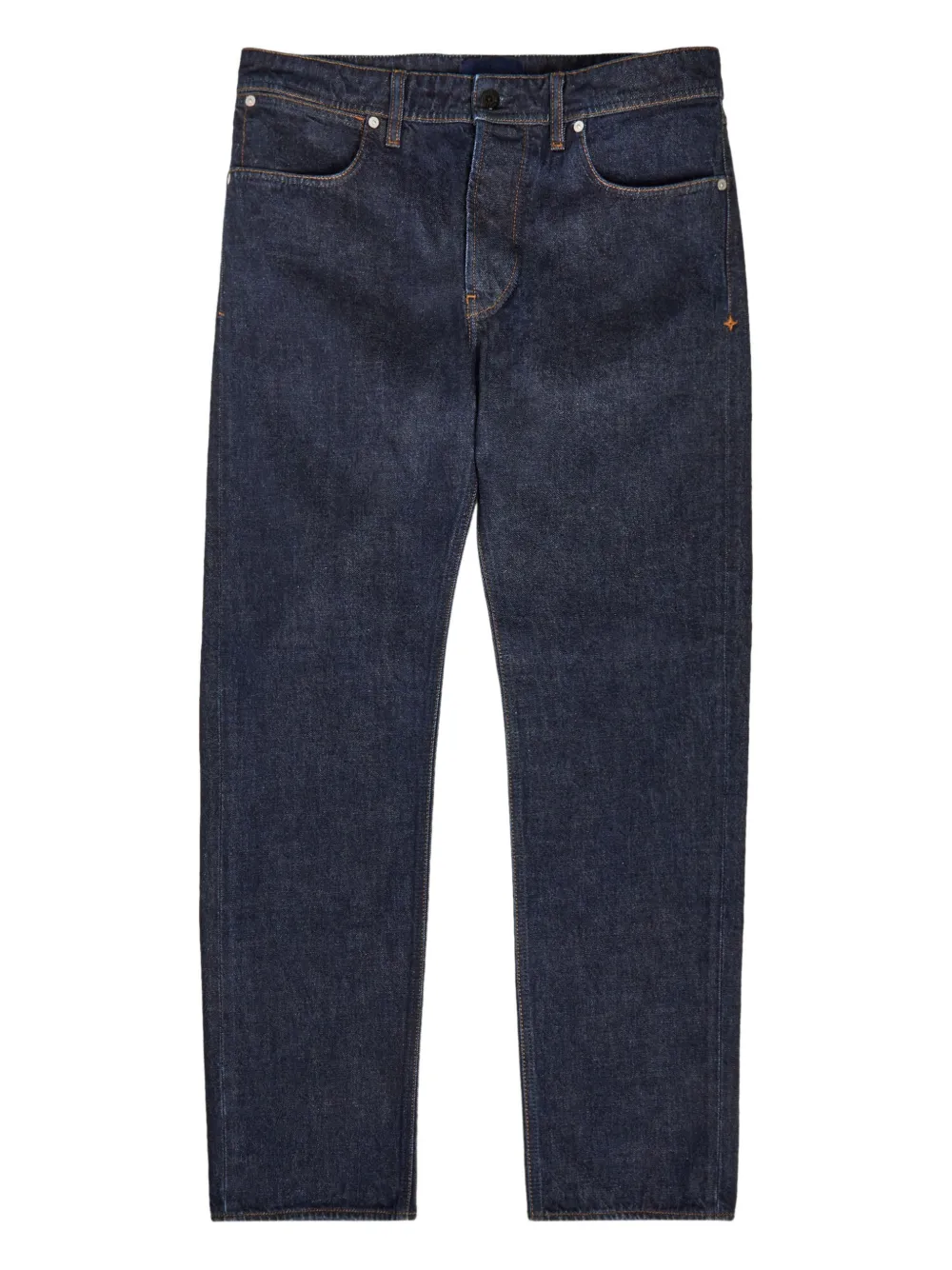 Stone Island button-fastening jeans - Blau