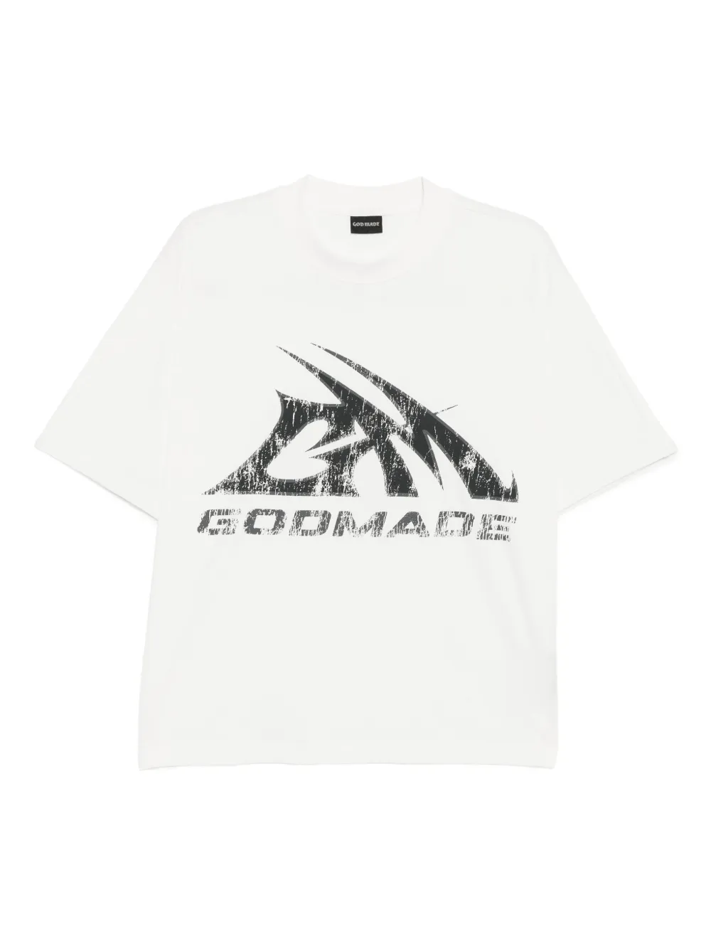 GODMADE camiseta con logo GM | blanco | Image 1