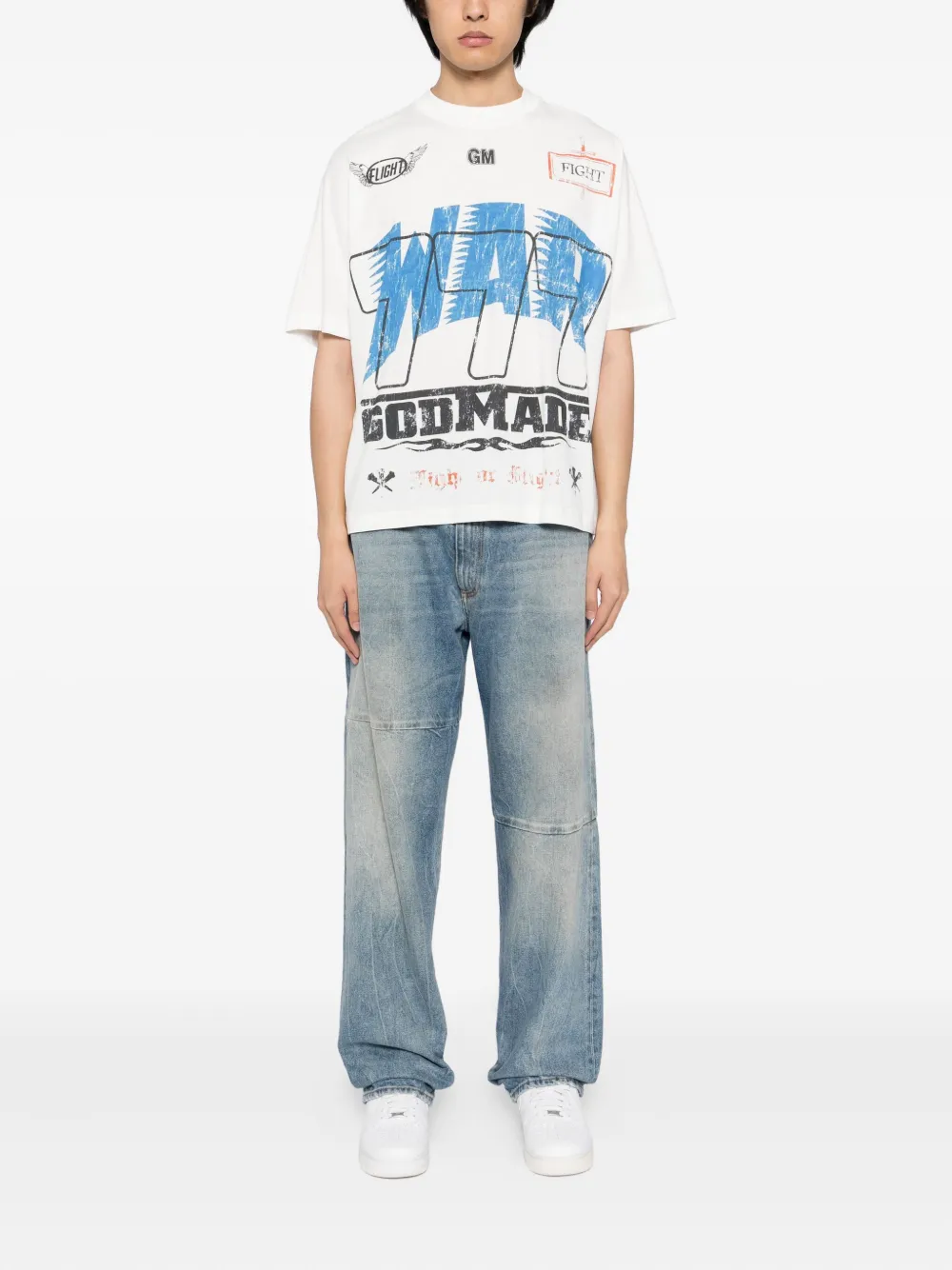 GODMADE camiseta War | blanco | Image 1