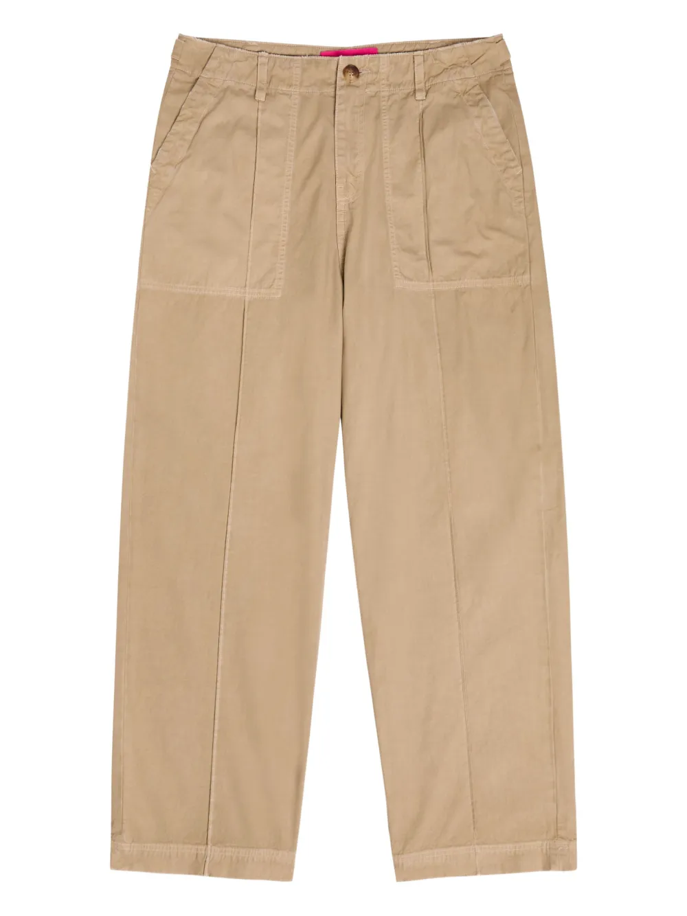 The Elder Statesman pocket detail trousers - Nude