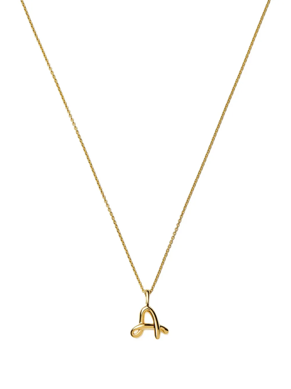 Missoma Curly Molten pendant necklace - Oro