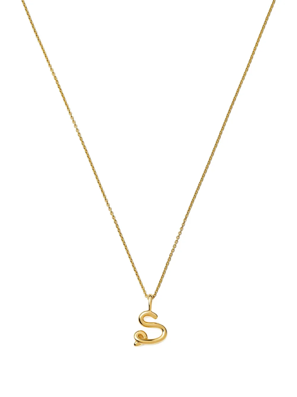 Missoma initial-pendant necklace - Oro