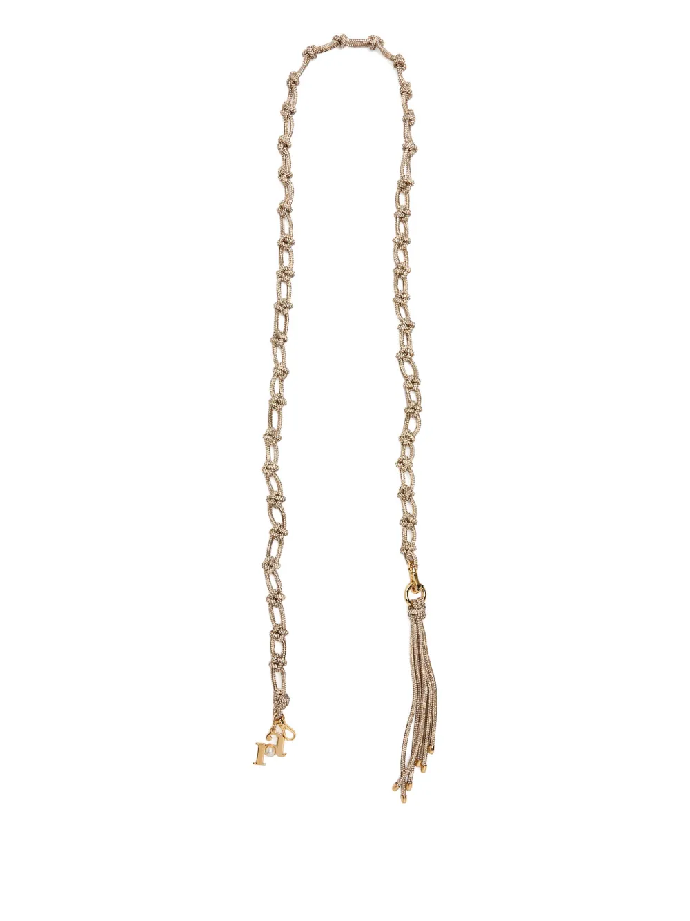Rosantica Capri crystal-embellished strap - Oro