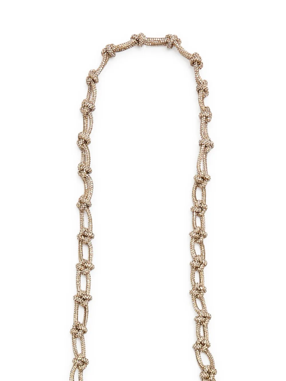  Rosantica Capri Crystal-embellished Strap - Gold 
