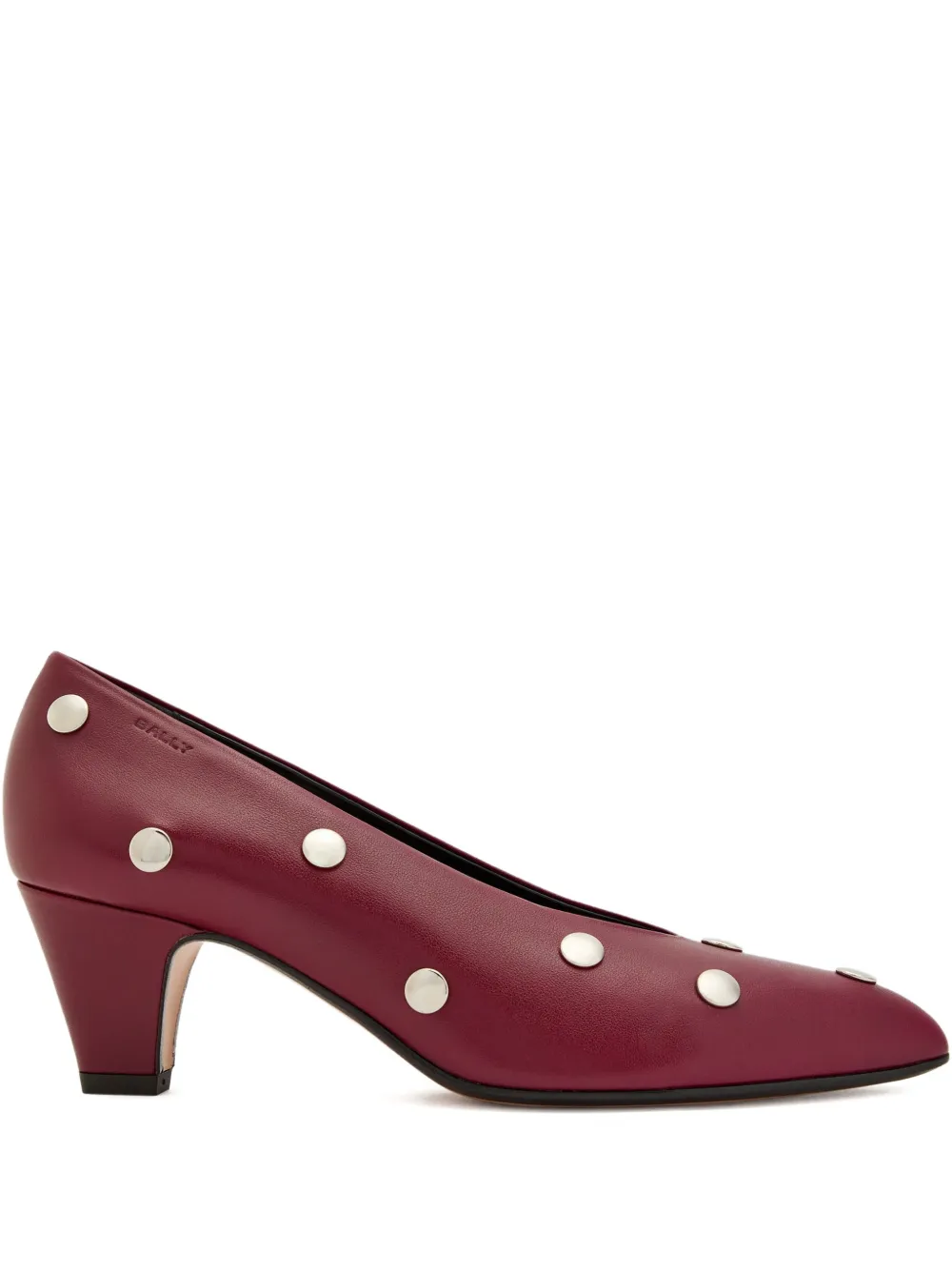 Bally Aline studded pumps Rood