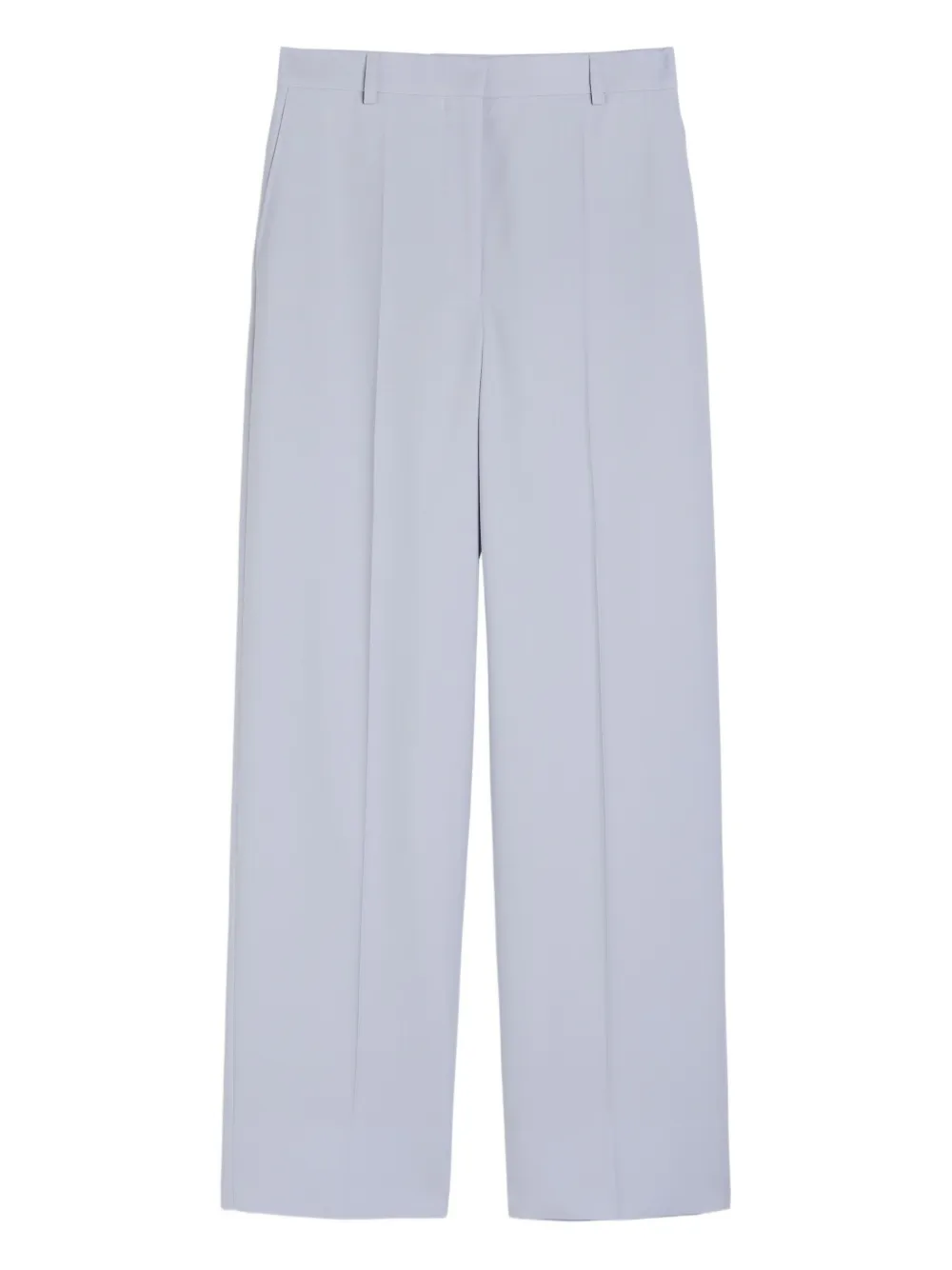 Stella McCartney low-rise straight-leg trousers - Blauw