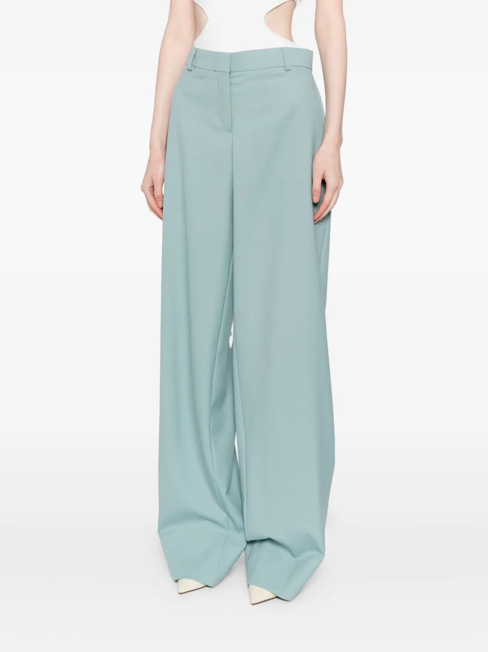 Stella McCartney Straight broek - Blauw