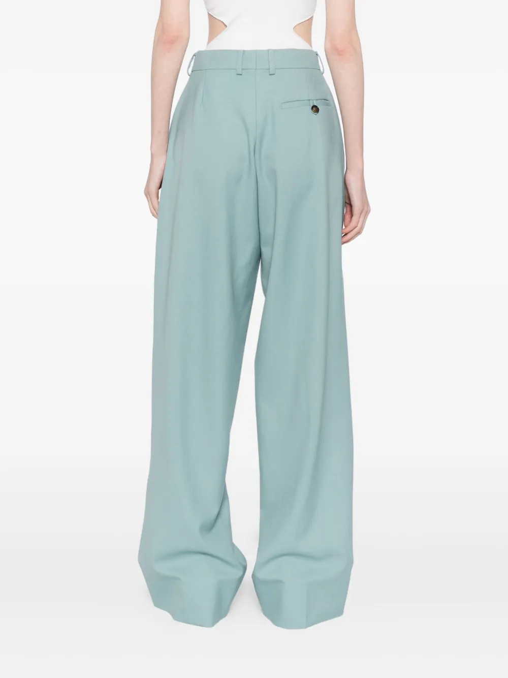 Stella McCartney Straight broek Blauw