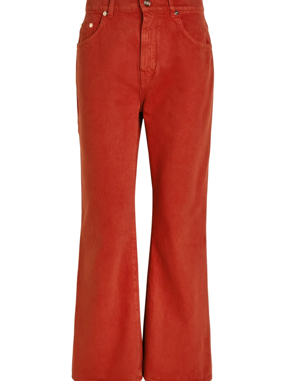 Gabriela Hearst Ezra bootcut jeans - Oranje