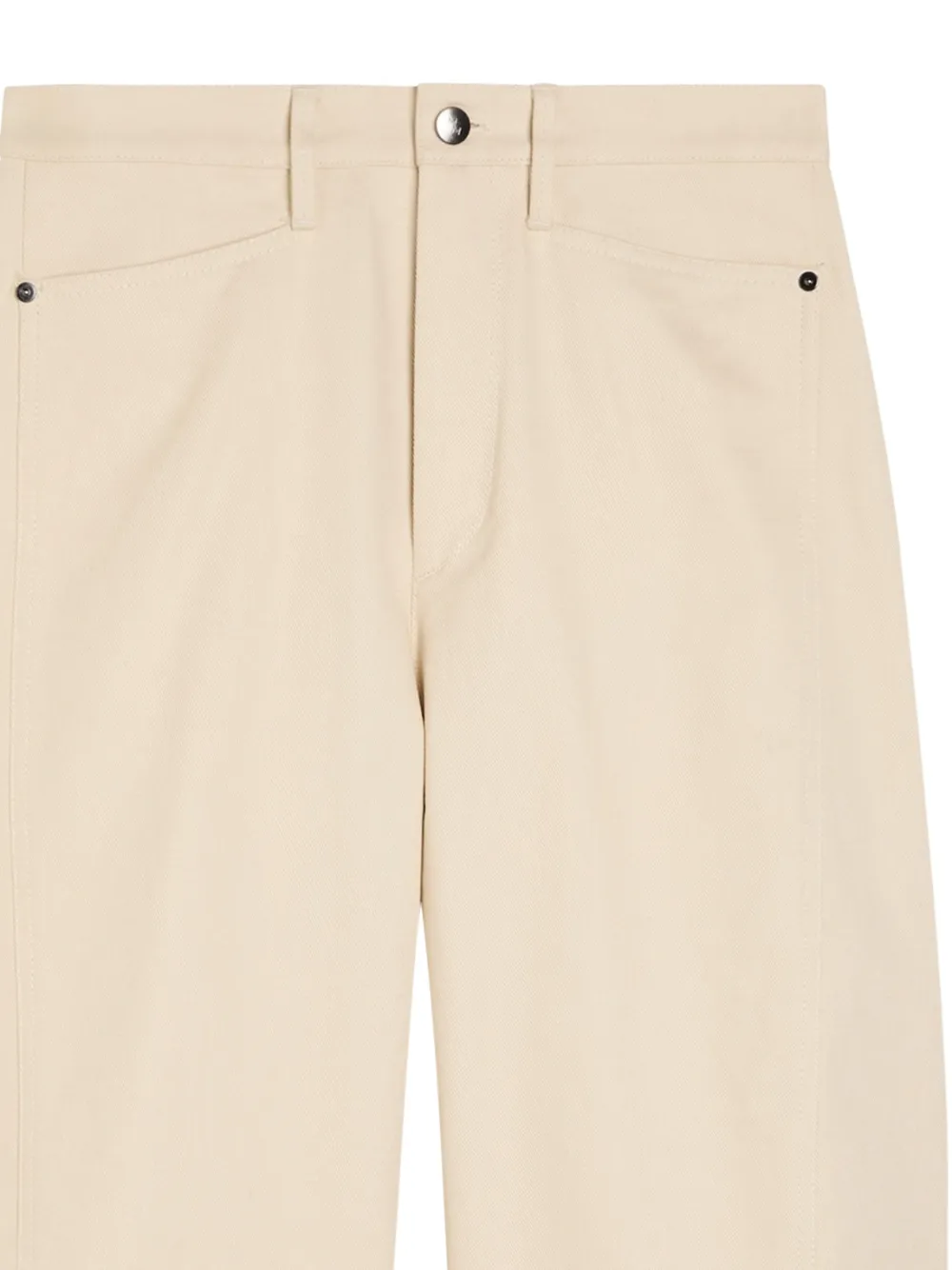 Maria McManus Broek van biologisch katoen Beige