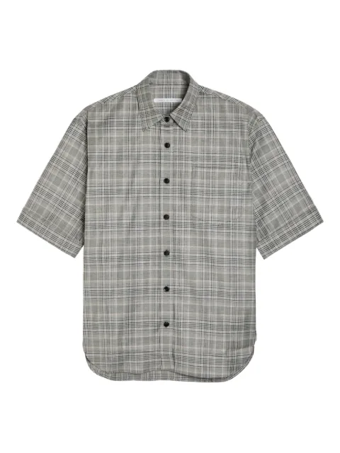 Maria McManus plaid-pattern short-sleeve shirt