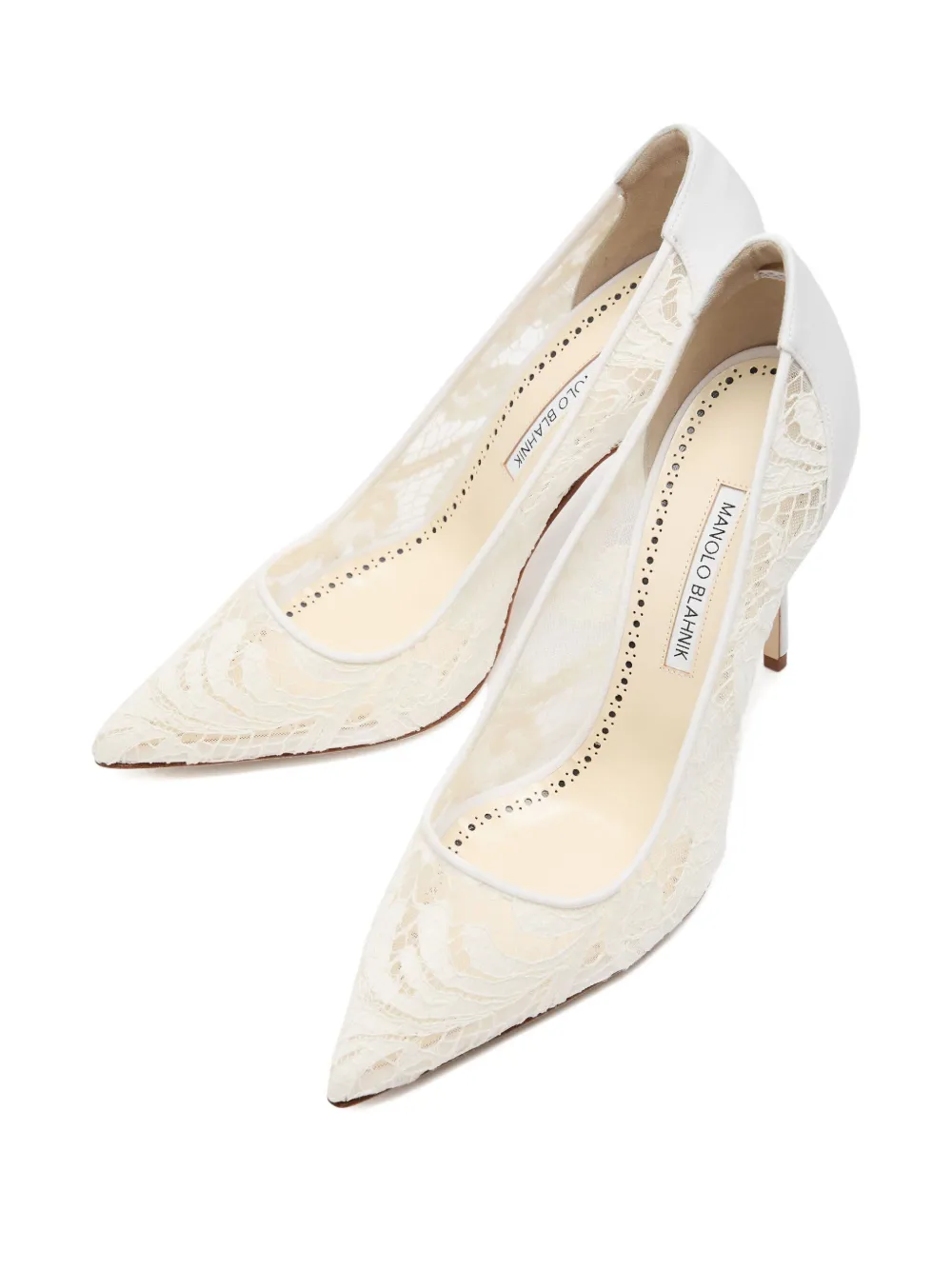 Manolo Blahnik zapatillas Bbla Bride con tacón de 105mm | Zapatillas | Image 2