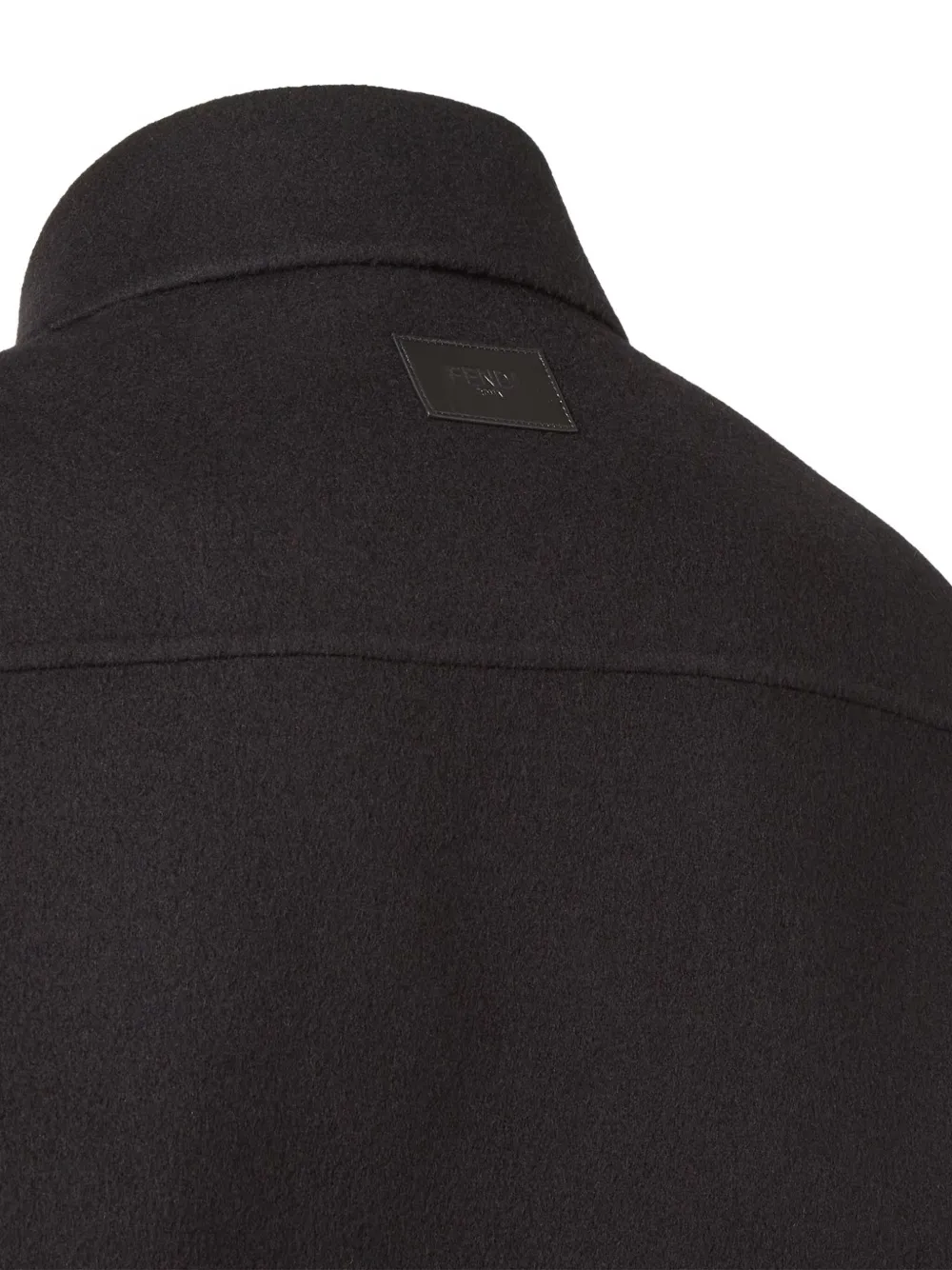 FENDI Shirtjack met opgestikte zakken Zwart