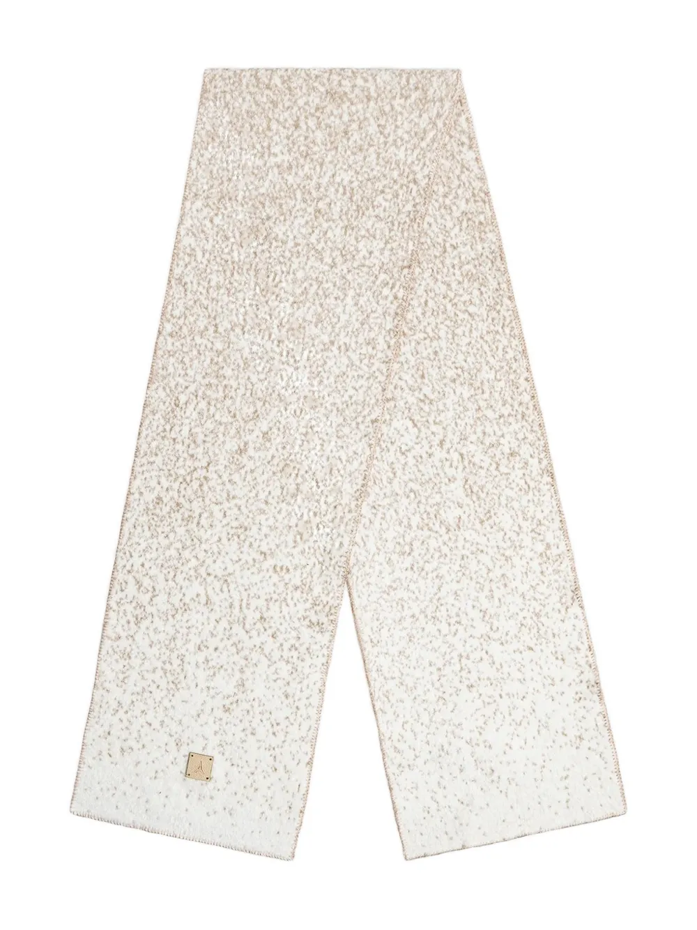 Manière De Voir Luen Ombré Scarf In Neutral