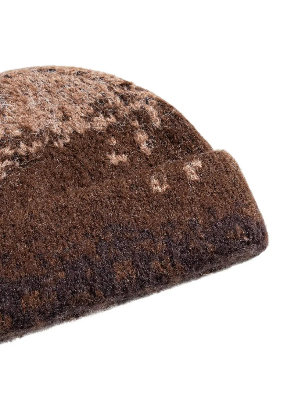 Manière De Voir Karel ombré beanie - Bruin