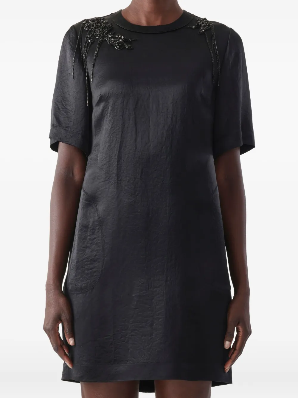 Jason Wu Collection short-sleeve mini dress - Black