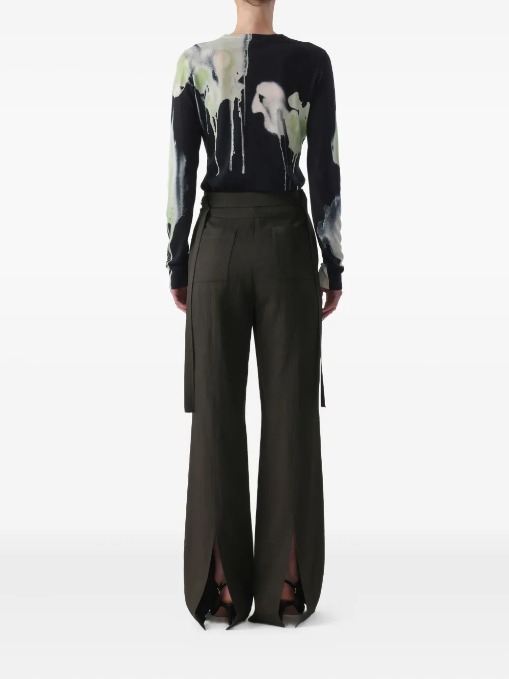 Jason Wu Collection Long-sleeve T-shirt In Black