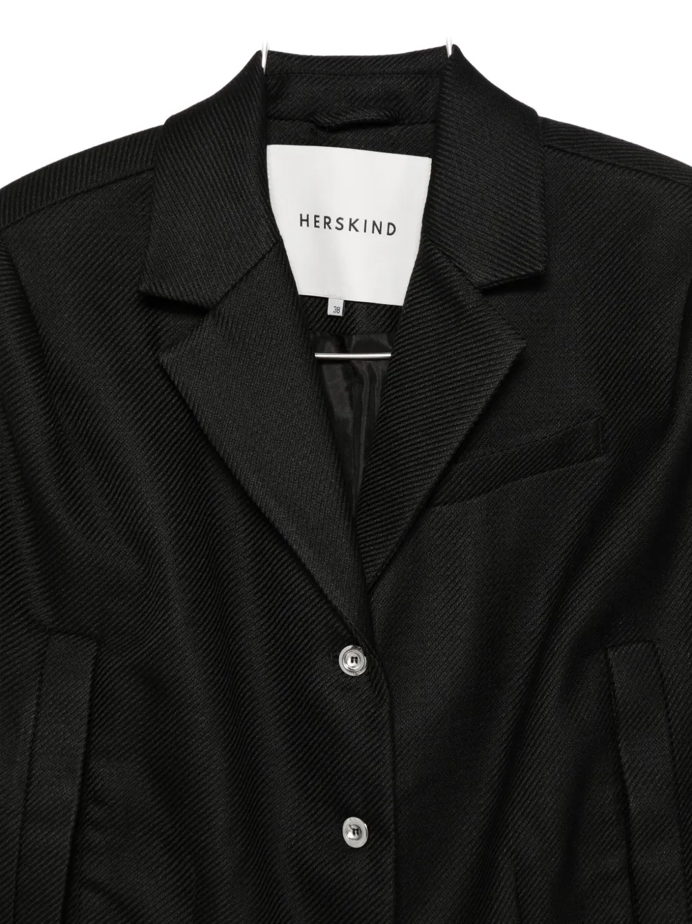Herskind Travis Coat In Black