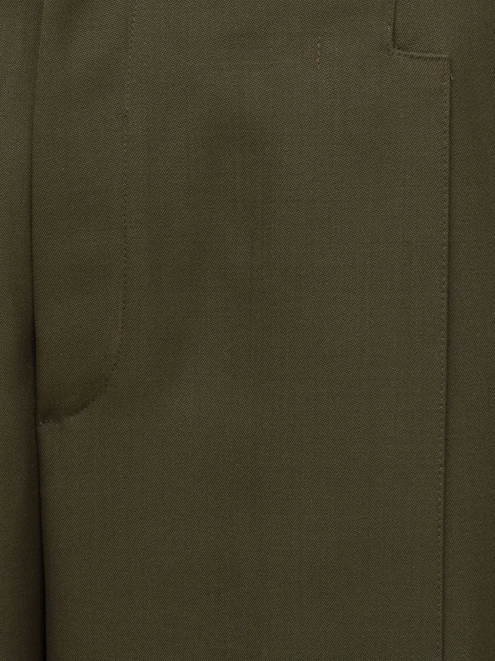 LGN LOUIS GABRIEL NOUCHI Plooibroek met wijde pijpen Groen