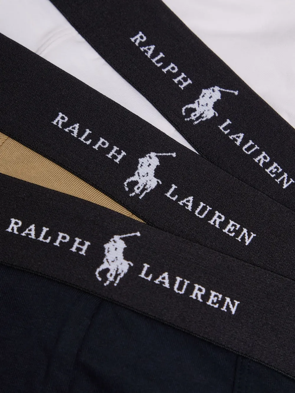 Polo Ralph Lauren Drie boxershorts met logoband Blauw