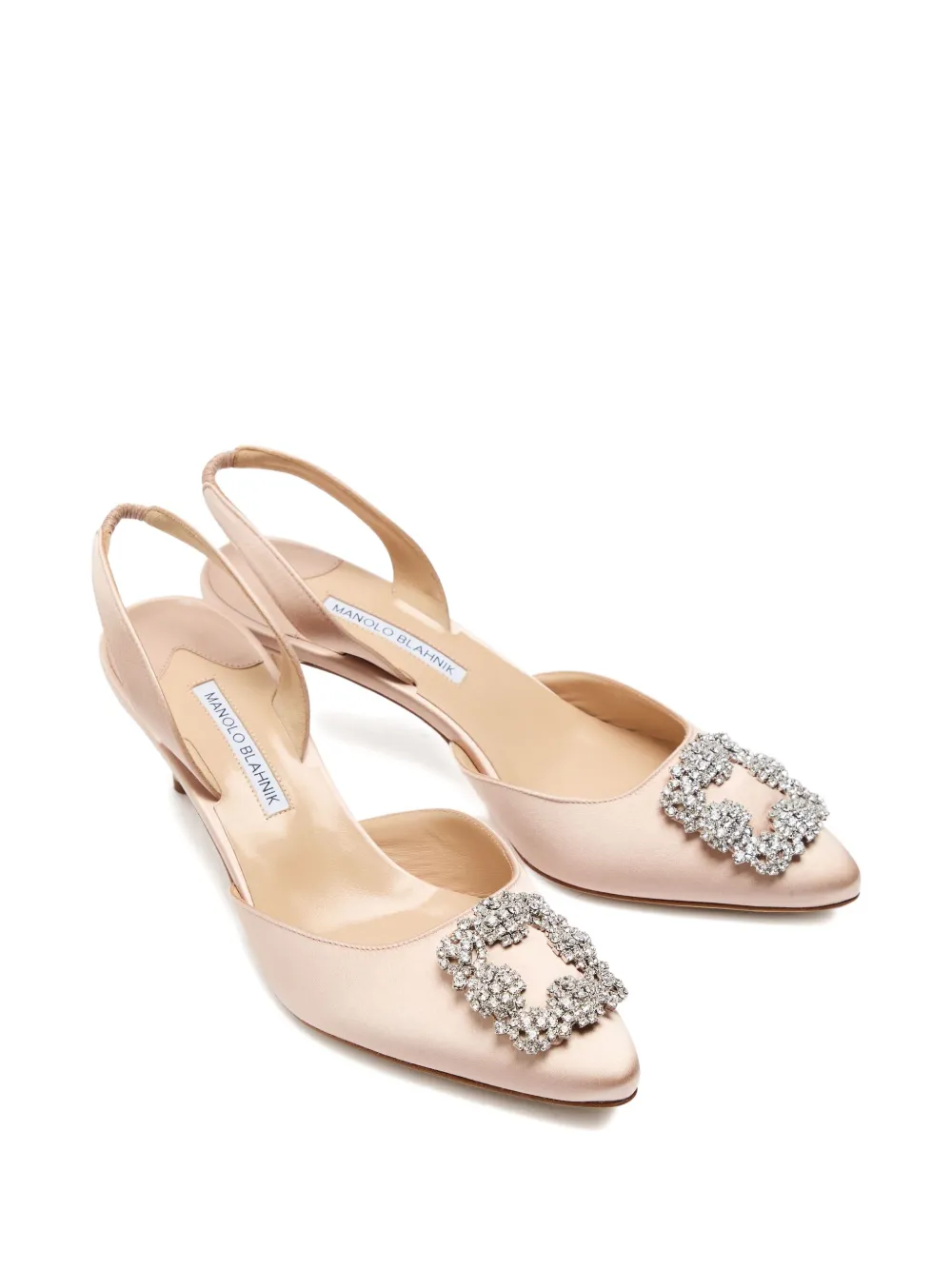 Manolo Blahnik zapatillas Hangisli con tacón de 70mm | Zapatillas | Image 2