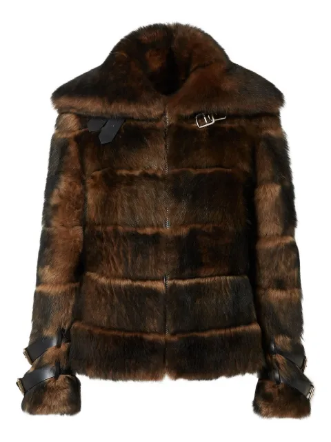 FENDI chamarra con hebilla
