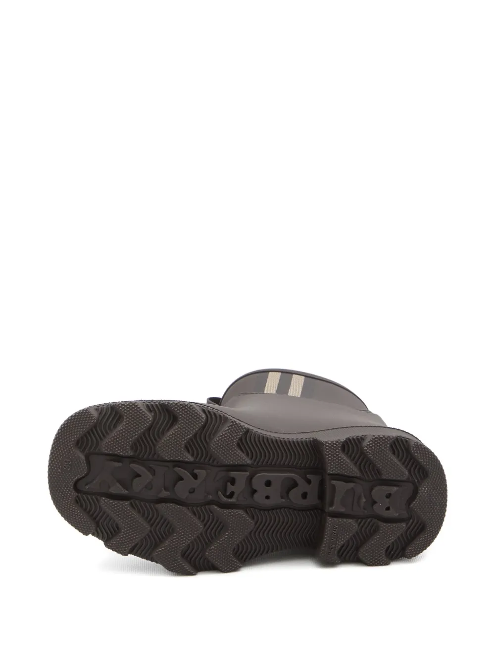 Burberry 35 mm geruite enkellaarzen met treklussen Bruin