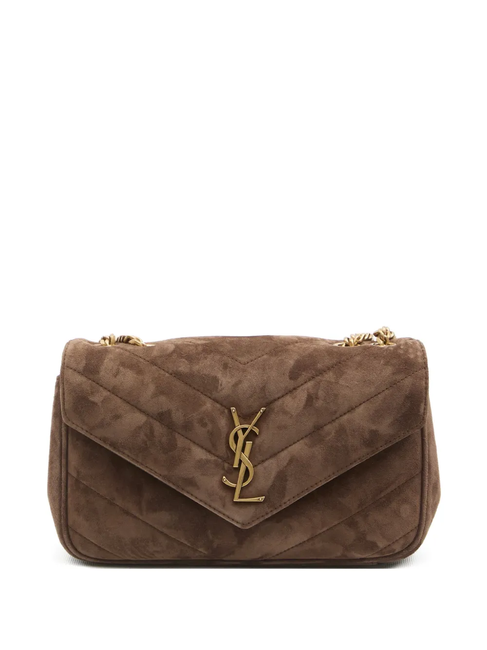 Saint Laurent small Loulou cross body bag | Brown | Image 1