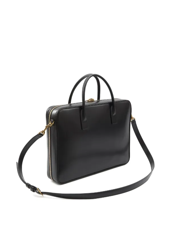 Saint Laurent Large Sac De Jour Bowler Briefcase Black FARFETCH BH