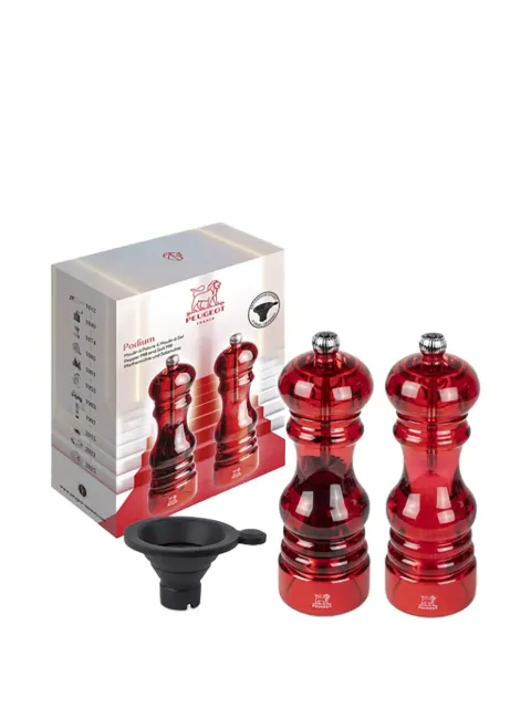 Peugeot Podium salt and pepper mill set 