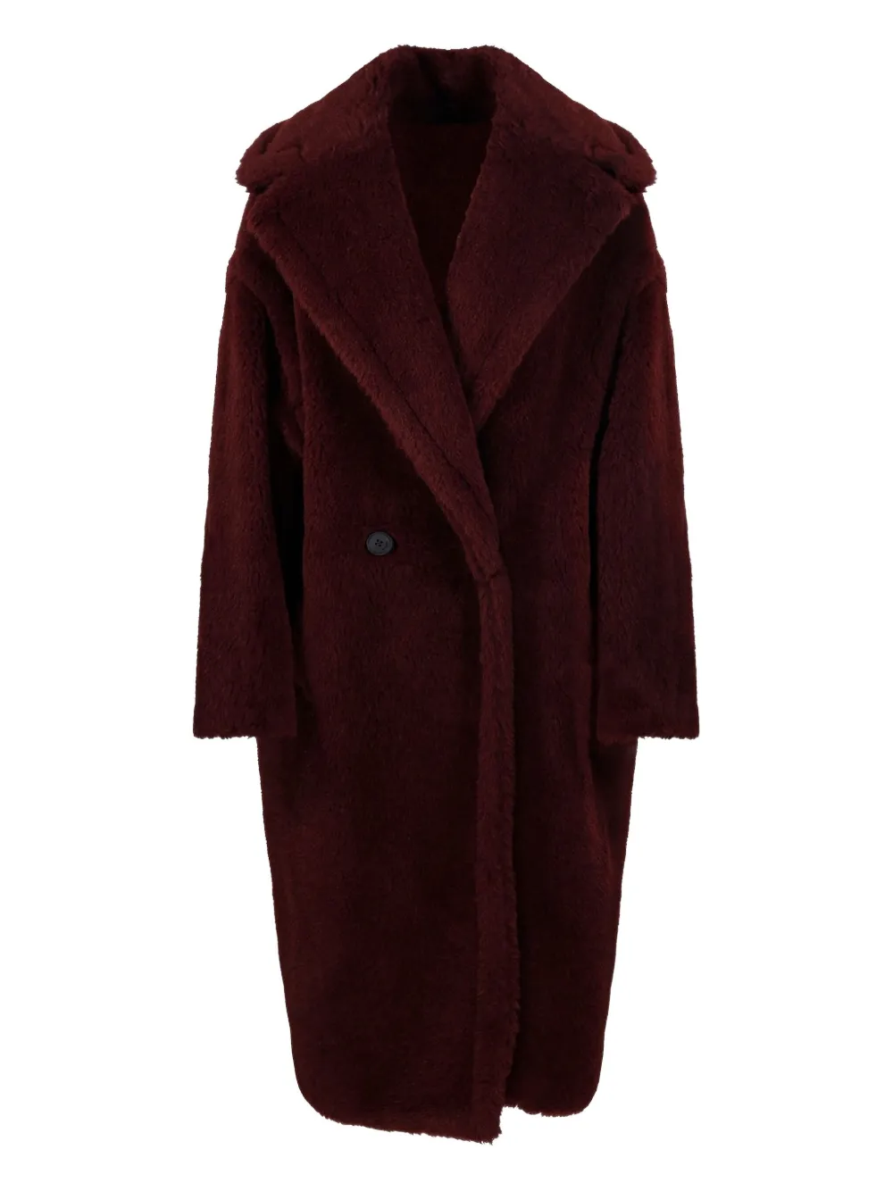 Max Mara テディベア ダブルコート - レッド Max Mara テディベア ダブルコート - レッド