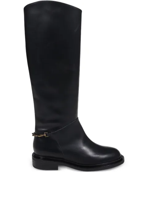 Sergio Levantesi Laura56 chain-leather boots