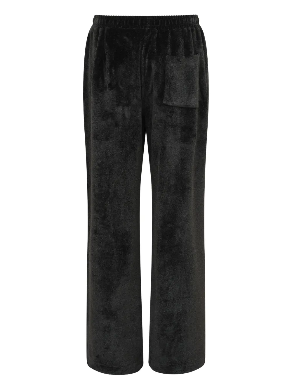 Lgn Louis Gabriel Nouchi Velvet Wide Trousers In Black