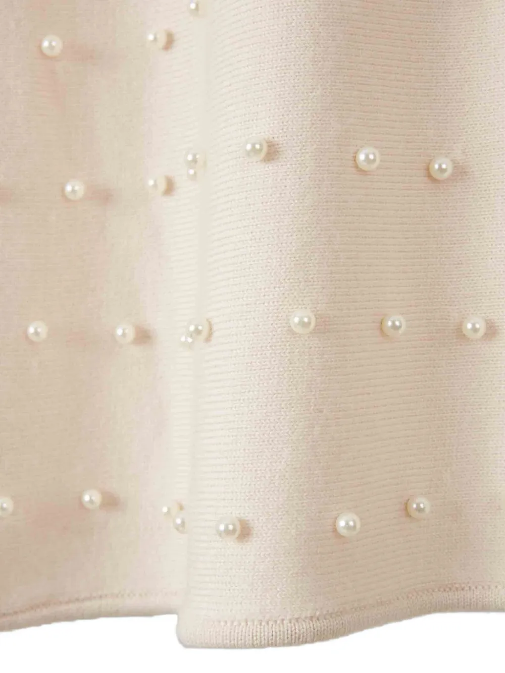 Zimmermann Hypnotic Beaded Midi Skirt In Neutral