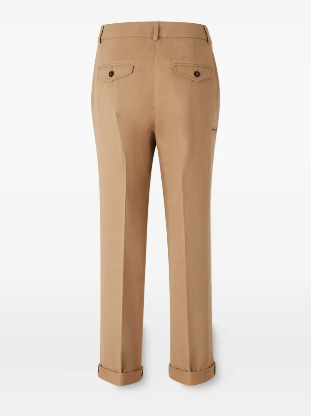 Peserico flap-pocket trousers - Beige